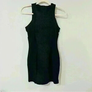 NWT Revolve Krisa Black Bodycon Mini Sleeveless Dress Women’s Size XS